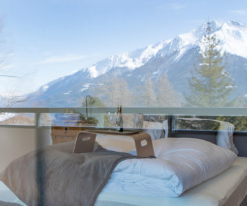 Blick aus dem Schlafzimmer