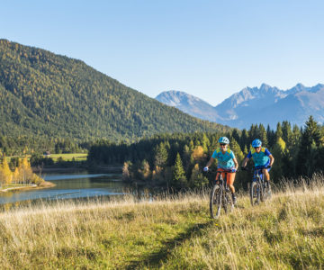 Mountainbiker am Wildsee